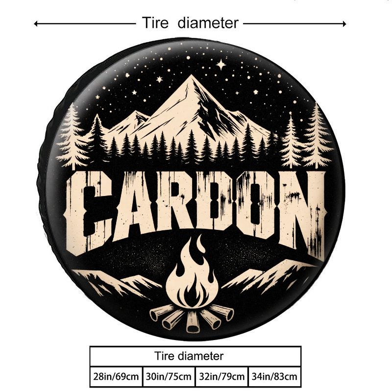 Outdoor Adventure Jeep - Outdoor Adventure Mountain Starry Sky Campfire