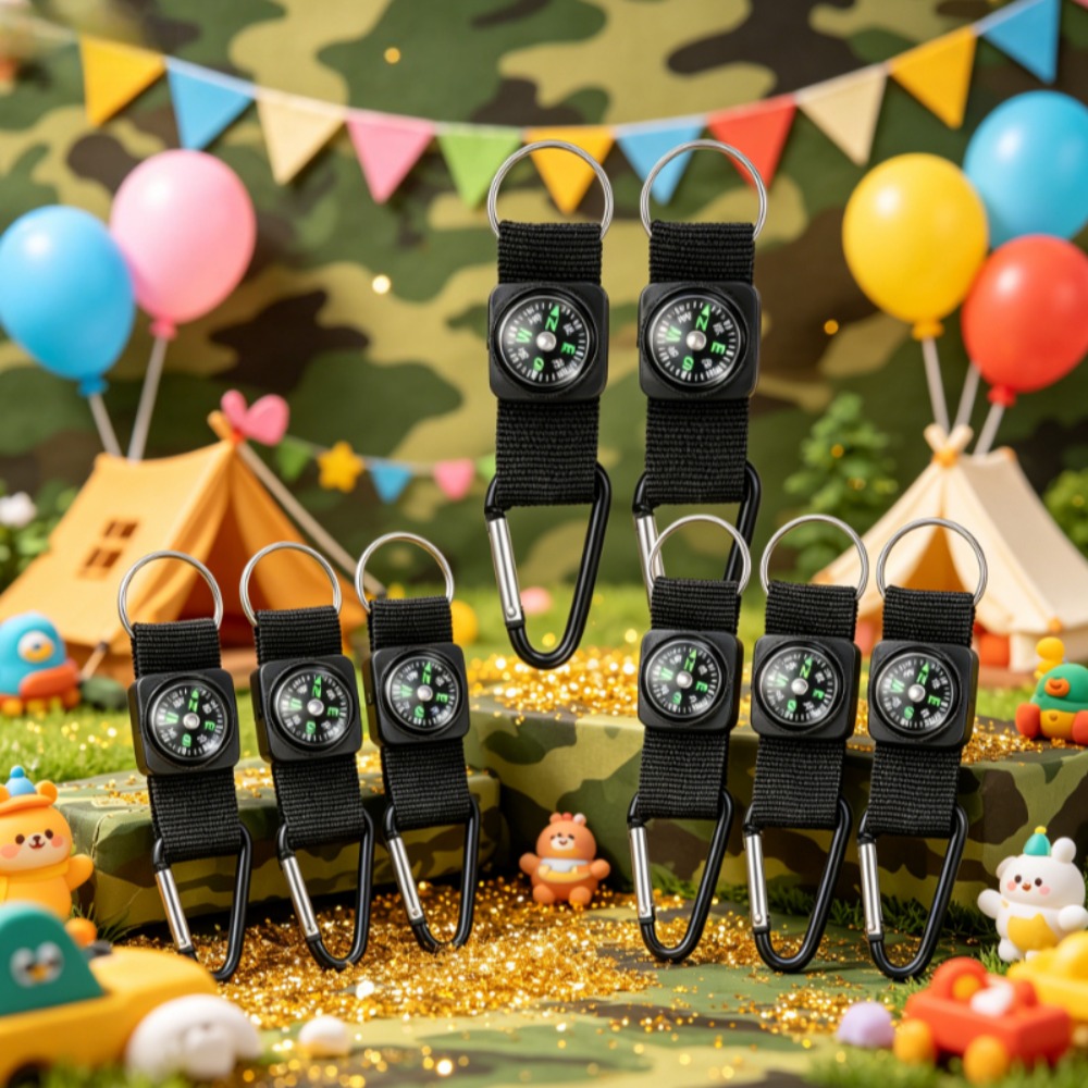 6 Pcs Compass for Bulk Belt Cl - Outdoor Adventure Birthday Party review and price
