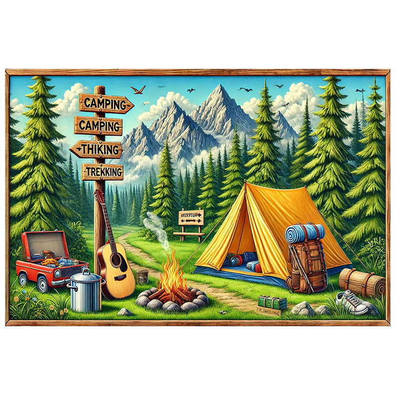 1 camping and outdoor adventur - Outdoor Adventure Birthday Party review and price