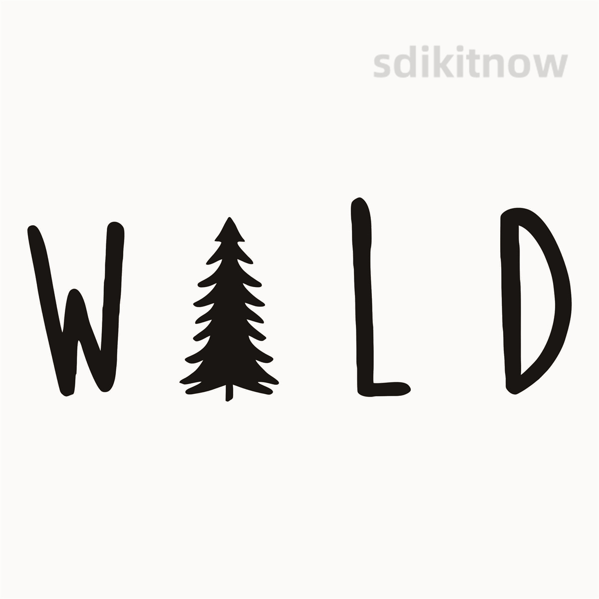 Wild Pine Tree Vinyl Car Stick - Outdoor Adventure Jeep review and price