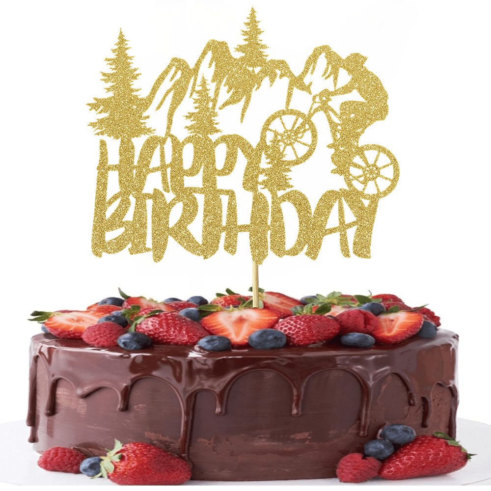 1pc Golden Glittering Retireme - Outdoor Adventure Birthday Party review and price